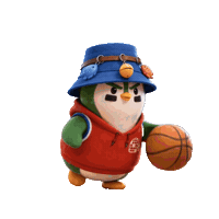 Scoring Slam Dunk Sticker by ZaddyFi