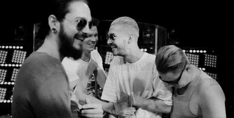 kr0w_5 giphygifmaker tokio hotel GIF