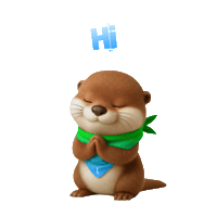 Lunietheotter Sticker by Luniosleep TH