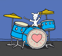 Dogs Drums GIF by Chippy the Dog