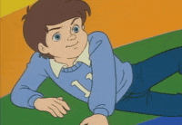 happy rainbow brite GIF