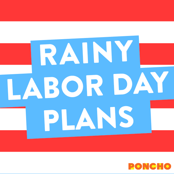 Labor Day Rain GIF by Poncho