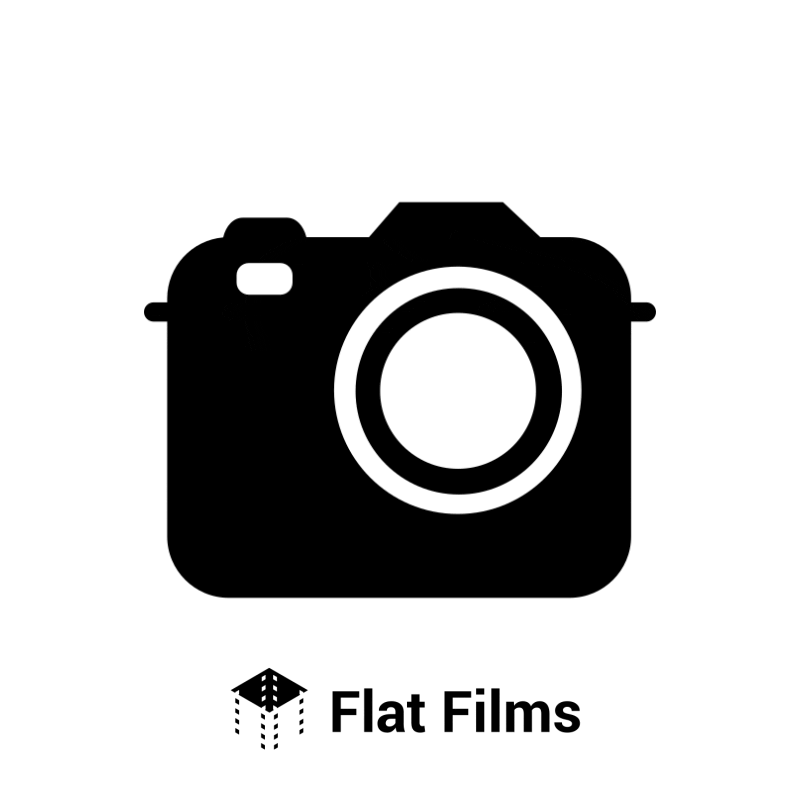 FlatFilms photo camera picture films Sticker