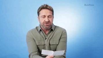 Can I Suffocate Gerard Butler With My Boob?