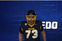 Touchdown Toledo Football GIF by Toledo Rockets