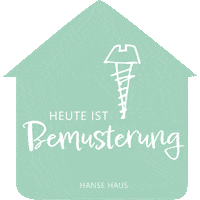 Sampling Hausbau Sticker by Hanse Haus
