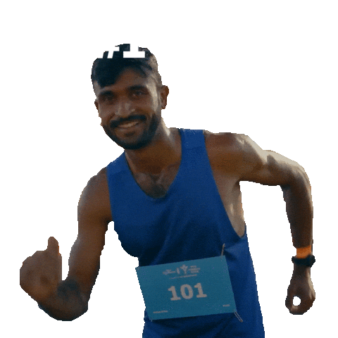 Workout Winner Sticker by The Yoddha Race