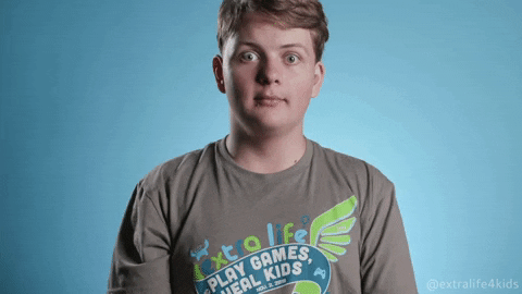shocked video game GIF by Children's Miracle Network Hospitals