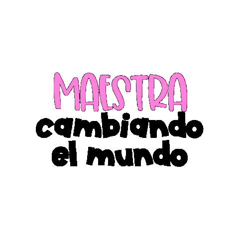 Maestra Sticker by Biliteracy Now