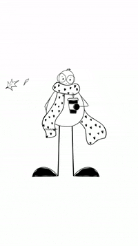 JindaibrahimArt coffee fall GIF