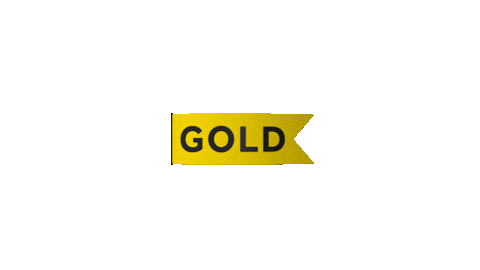 Gold Heathcote Sticker