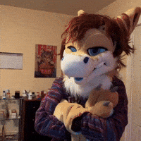 KaikoTheShark furry slap shark paw GIF