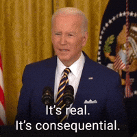 It's real. It's consequential.