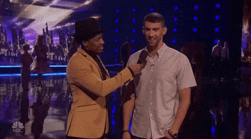 michael phelps nicka cannon GIF by America's Got Talent