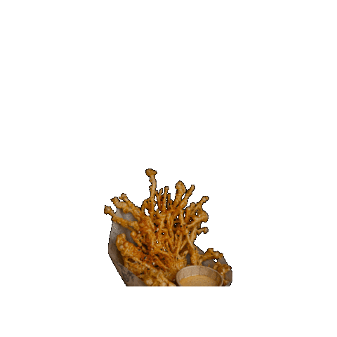 Habra_kuwait giphygifmaker fries french fries starter Sticker