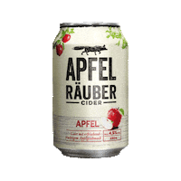 ApfelRaeuberCider cool drink cheers sunglasses Sticker