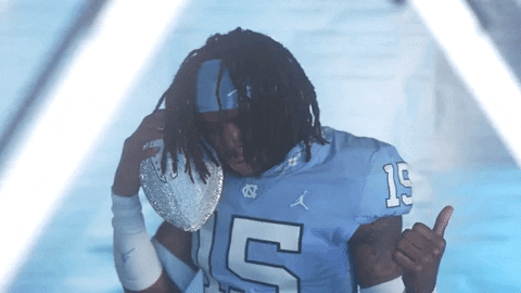 North Carolina Football GIF by UNC Tar Heels