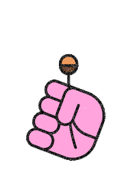 feliciaosterlin flower hand smiley bouquet Sticker