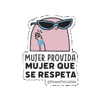 Mujer Sticker by Pasos Por La Vida