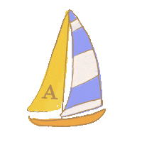 Boat Sailboat Sticker by Anthropologie