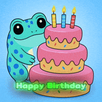 Happy Birthday Cake GIF by Tamitos