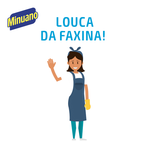 Limpeza Faxina Sticker by Minuano