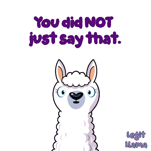 Sheep Llama Sticker by VeeFriends