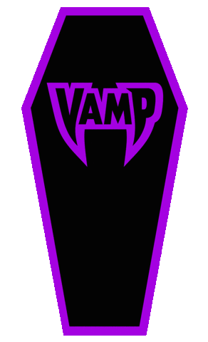 Coffin Sticker by VAMP