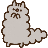 cat no Sticker by Pusheen