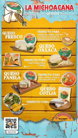 Cheese Queso GIF by La Michoacana Meat Market