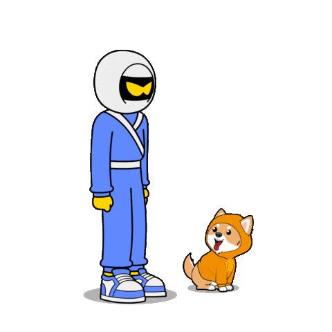 Dog Flip Sticker by Pizza Ninjas