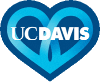 Heart Love Sticker by UC Davis