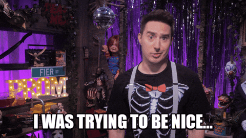 Trying Prom Queen GIF by Dead Meat James