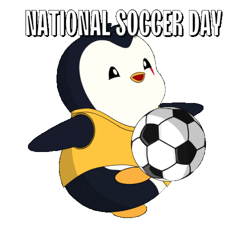 Football Sport Sticker by Pudgy Penguins