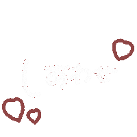 Happy 赤 Sticker