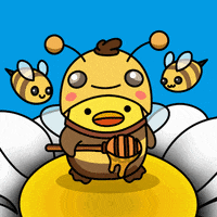 digitalducks stabby quacks cartoon duck digital ducks GIF