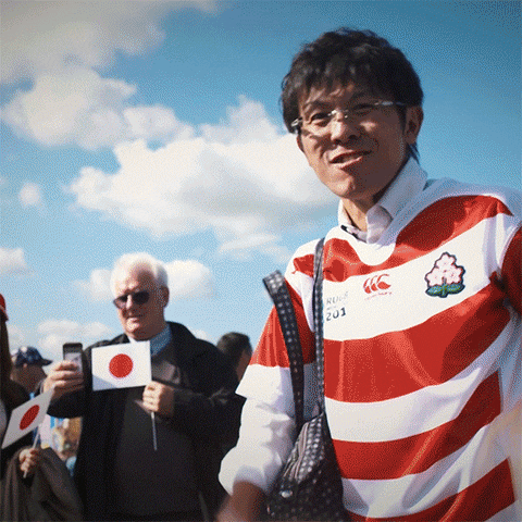 rugby world cup japan GIF by World Rugby