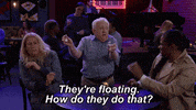 Floating Leslie Jordan GIF by CallMeKatFOX