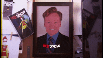 conan obrien the red dingus GIF by Team Coco