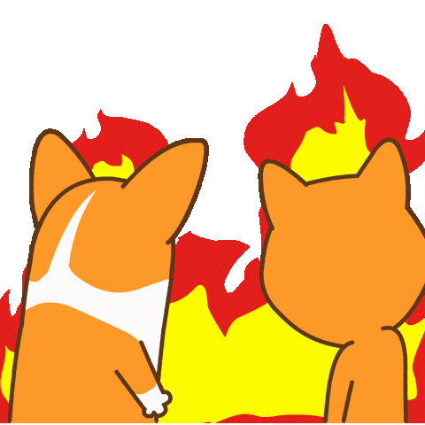 Corgi Shiba Sticker