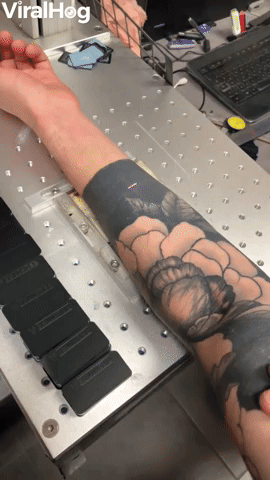 Black Tattoo Laser Branding