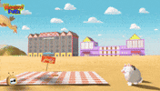 Angry Beach GIF by HangryPetz