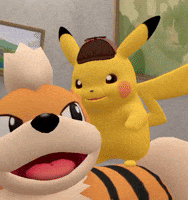 Detective Pikachu and Growlithe!