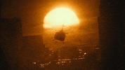Sunset Helicopter GIF by NETFLIX