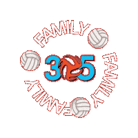 Miami Volleyball 305 Sticker by 305VBC