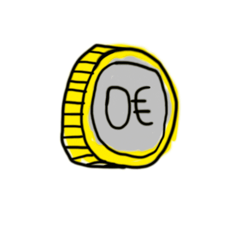 no money Sticker by nil nil nil