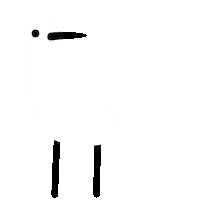 Bird Sticker by pirogart