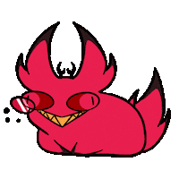 Lucifer Hazbin Hotel Sticker