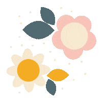 ScatterbrainStudiosLtd flowers floral decoration scatterbrain studios Sticker