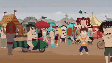 Comedy Central Hippies GIF by South Park